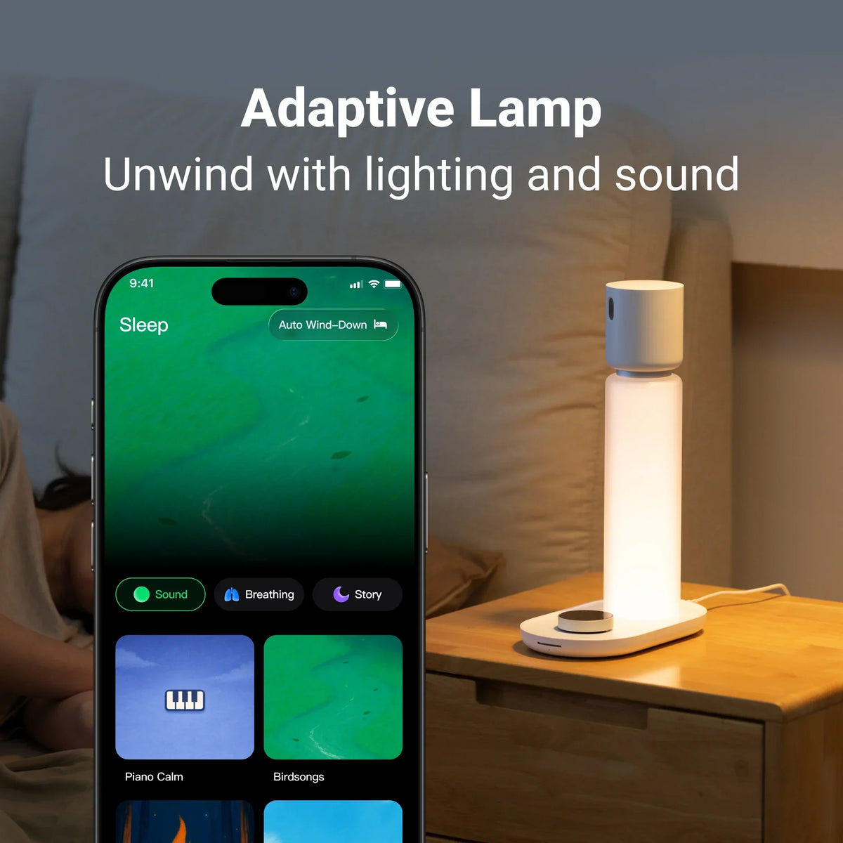 Sleepal® AI Lamp Kickstarter deposit offer with $5 refundable reservation and early backer perks